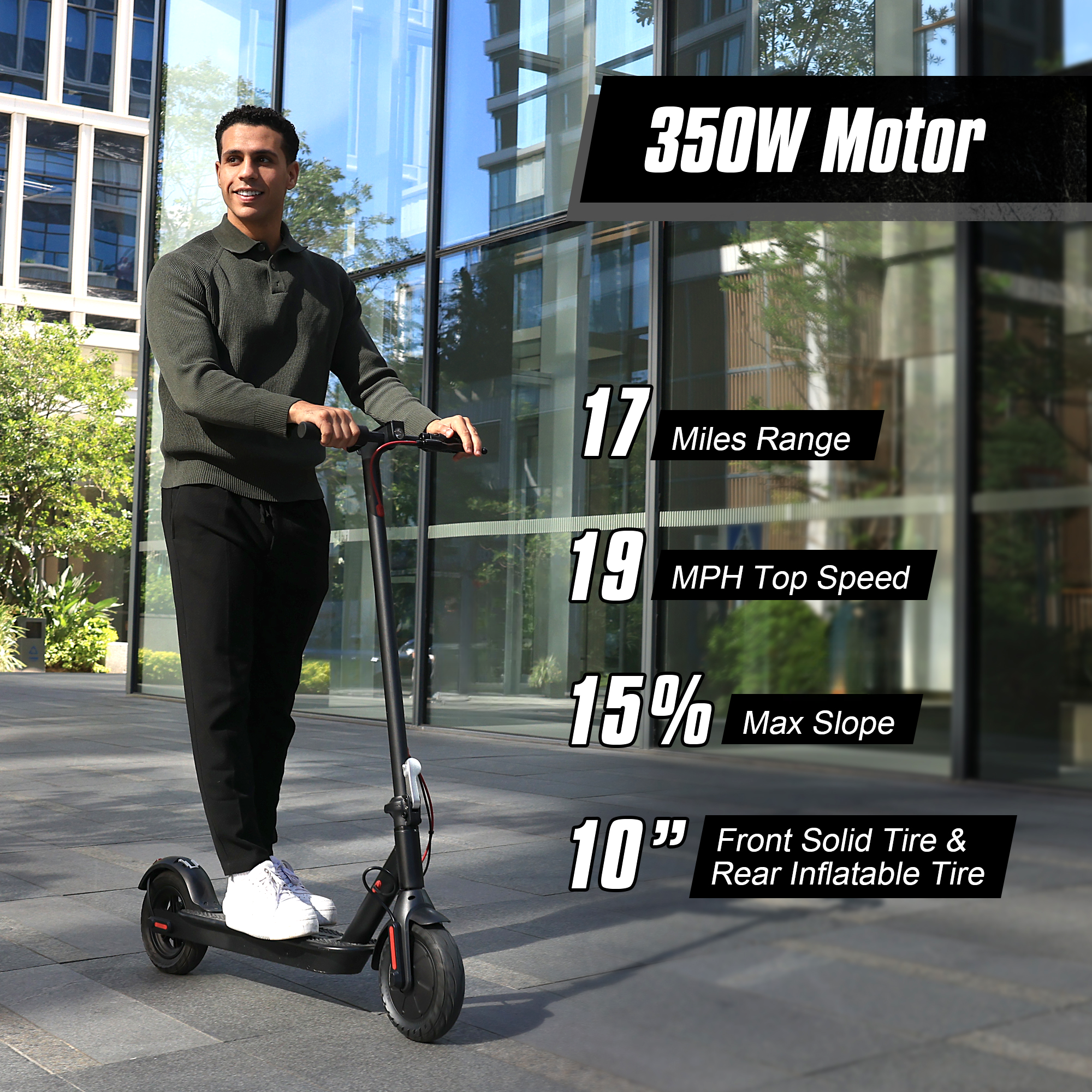 Windone 350W Foldable Electric Scooter