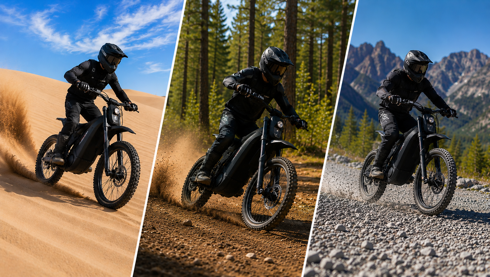 Best Types of Terrain for Electric Dirt Bikes (Sand, Dirt, Gravel)
